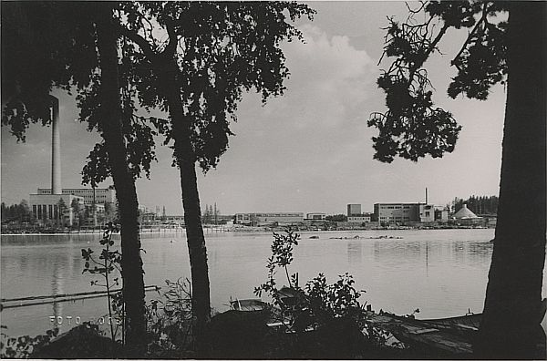 Kuva Säterin alueesta Ulvajaniemen puolelta